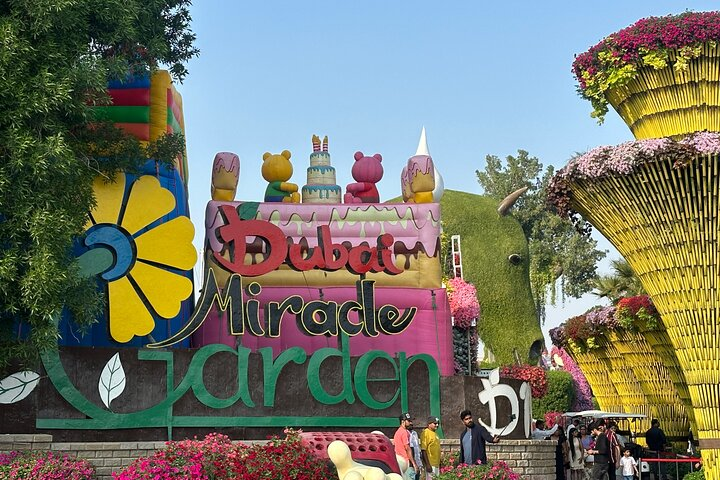 Experience a floral wonderland at Dubai Miracle Garden showcasing stunning designs and bright colors in a delightful setting perfect for families and nature lovers. Explore the beauty of this unique attraction.